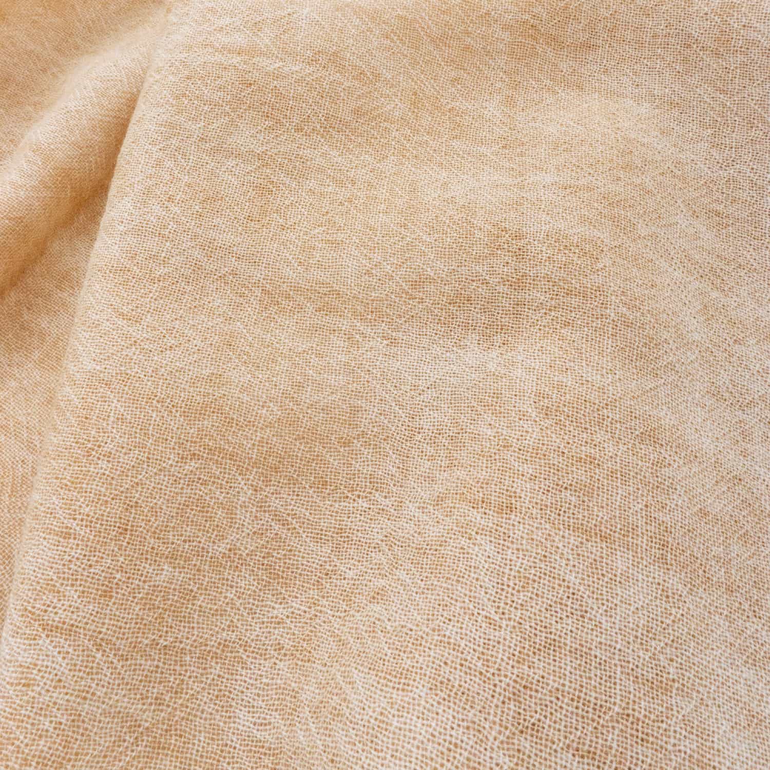 leichter Wollschal mit Seide in natur creme